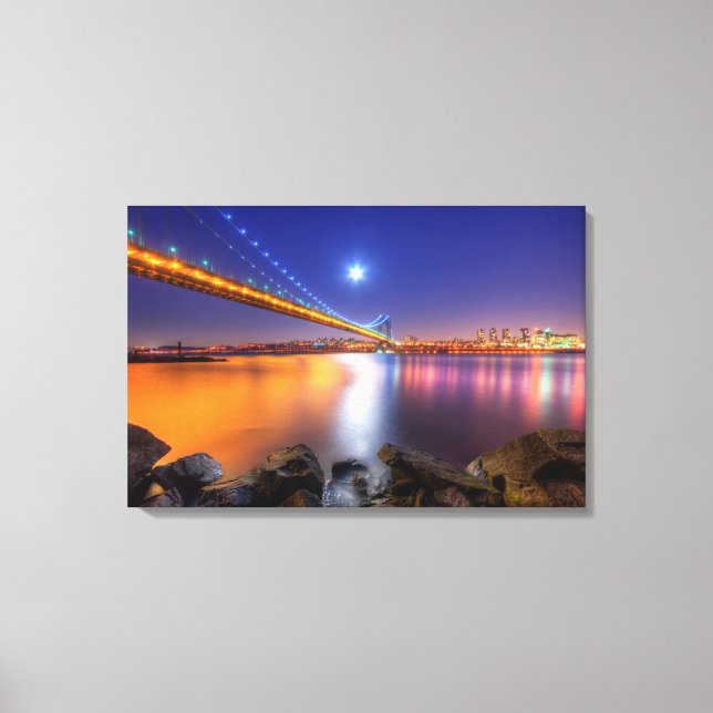 Toile Twilight, George Washington BridgePalisades, NON. (Recto)