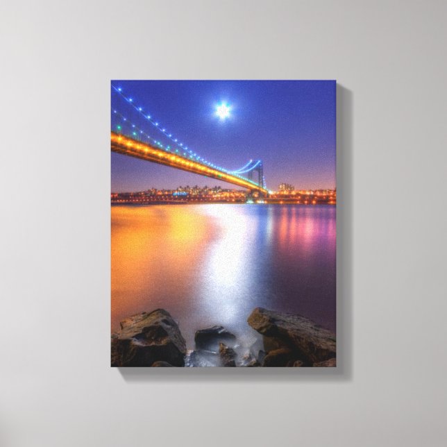 Toile Twilight, George Washington BridgePalisades, NON. (Recto)