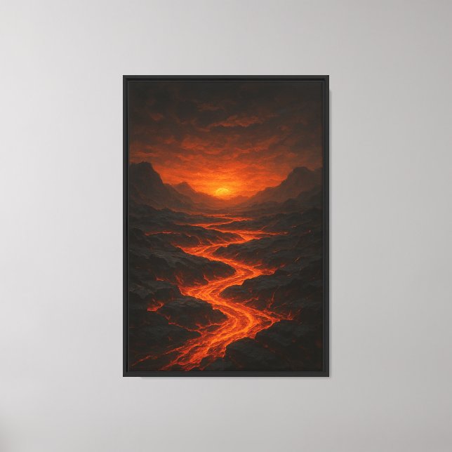 Toile Twilight volcanique (Recto)