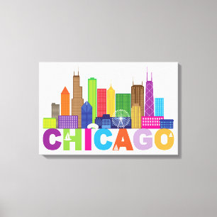 Toile Typographe de Chicago