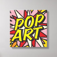 TYPOGRAPHIE DE BANDE DESSINÉE MODERNE POP ART