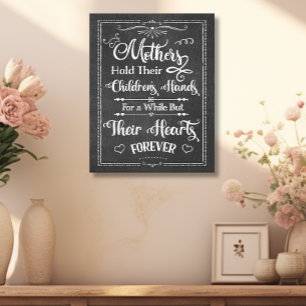 Toile Typographie rustique Tableau de bord de l'amour de