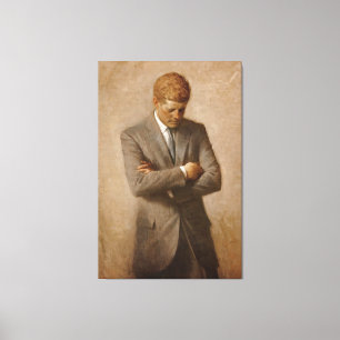 Toile U.S. Le Président John F. Kennedy par Aaron