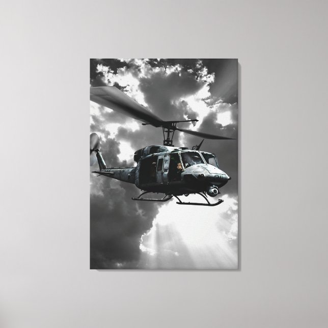 Toile UH-1N Twin Huey (Recto)
