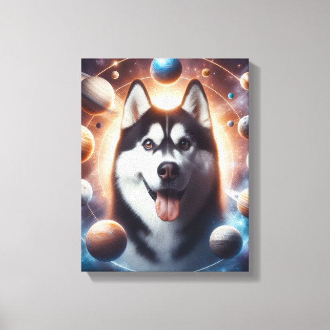 Toile Um PET no espaço (Recto)