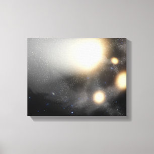 Toile Un accident des galaxies