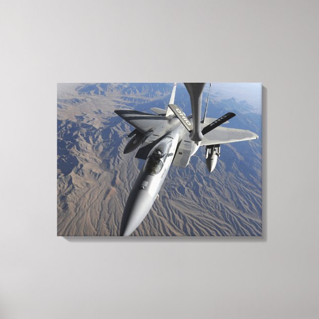 Toile Un aigle F-15 de l'US Air Force (Recto)