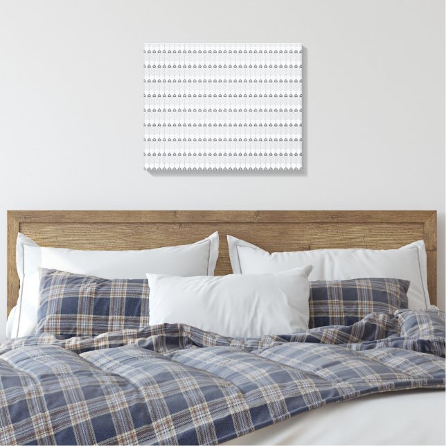 Toile un arrière - plan blanc avec un motif de cercles (Insitu(Chambre))