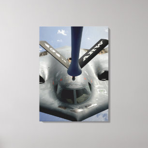 Toile Un avion de l'esprit B-2 obtenant en position