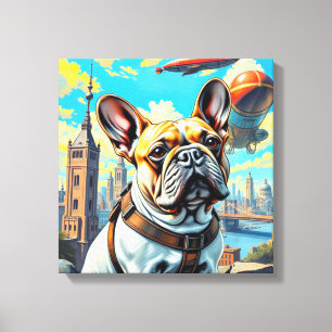 TOILE UN BULLDOG LOIN DE DEMAIN-FRANÇAIS 4
