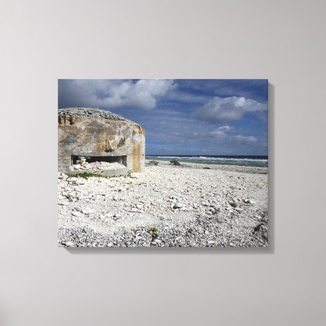 Toile Un bunker en ruine (Recto)
