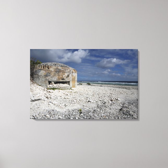 Toile Un bunker en ruine (Recto)