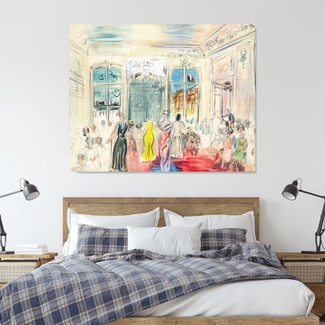 Toile Un défilé chez Schiaparelli (Insitu(Chambre))