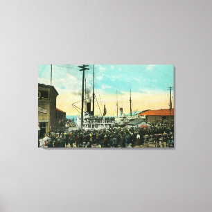 Toile Un départ de bord de mer pour la scène de l'Alas