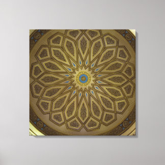 Toile Un des dômes convertibles sur le Haram à Medin