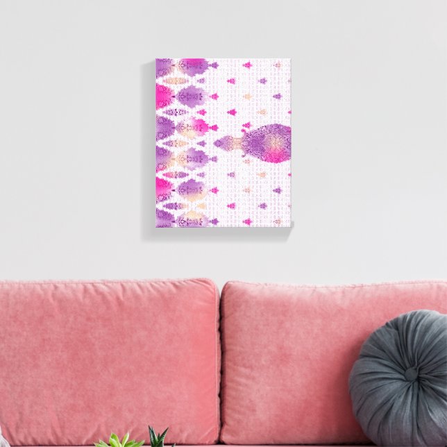 Toile Un design animé caractérisé par un mélange de viol (Insitu(Salon))