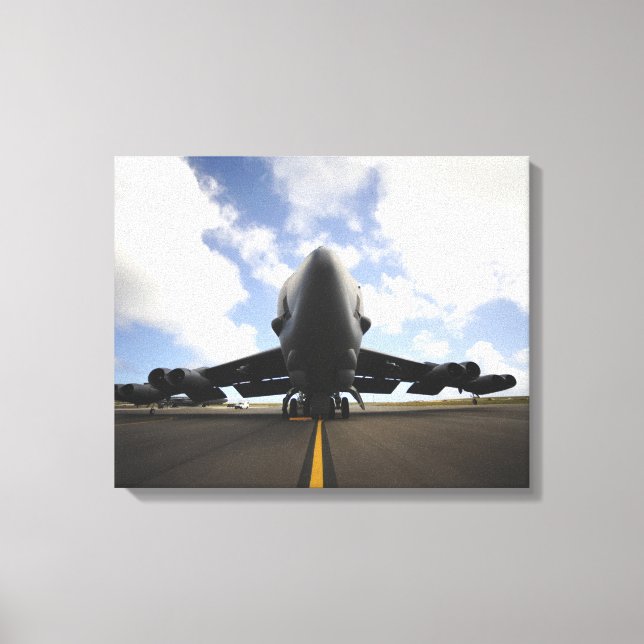 Toile Un équipage de maintenance de l'US Air Force (Recto)