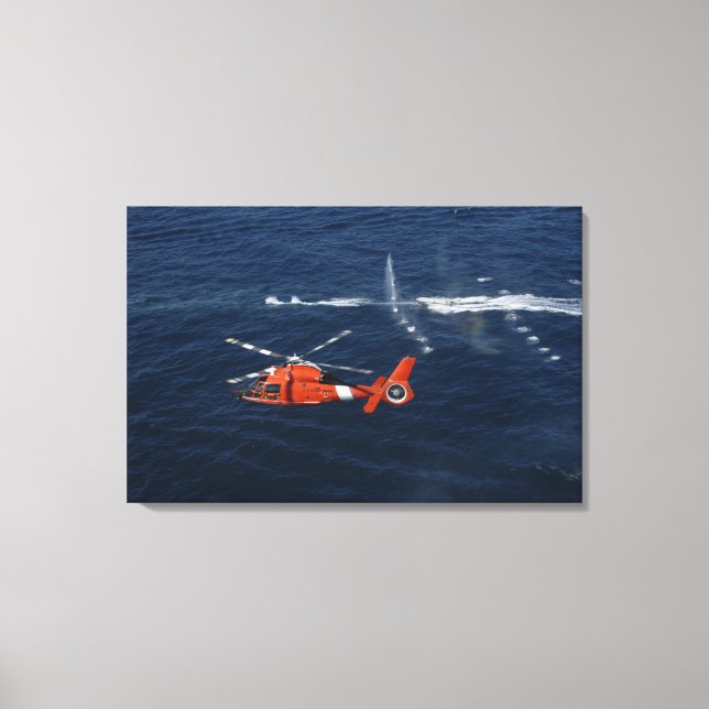 Toile Un équipage d'hélicoptère (Recto)