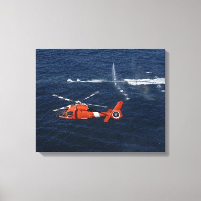 Toile Un équipage d'hélicoptère (Recto)