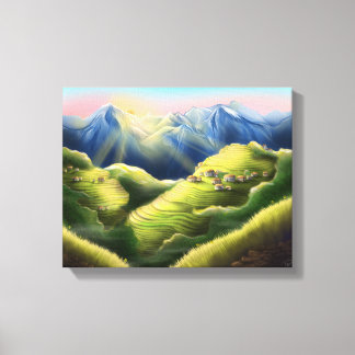 Toile Un espoir pour la vie - Isabelle Dorr