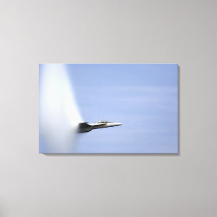 Toile Un frelon superbe de F/A-18E atteint la vitesse