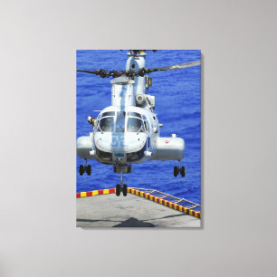 Toile Un hélicoptère de chevalier de mer de CH-46E