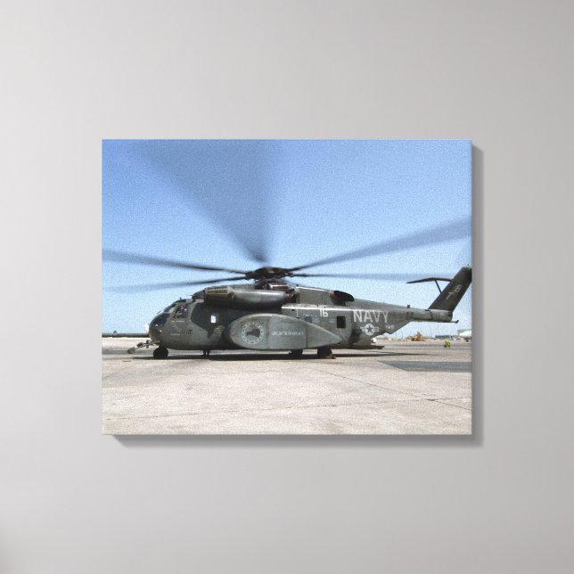 Toile Un hélicoptère Sea Dragon MH-53E (Recto)