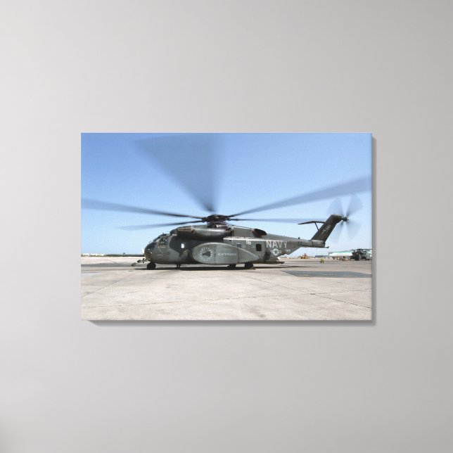 Toile Un hélicoptère Sea Dragon MH-53E (Recto)