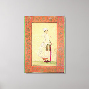 Toile Un jeune noble de la cour de Mughal, du Lar