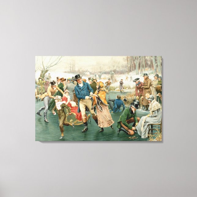 Toile Un joyeux Noël, tiré de la Pears Annual, 1907 (Recto)