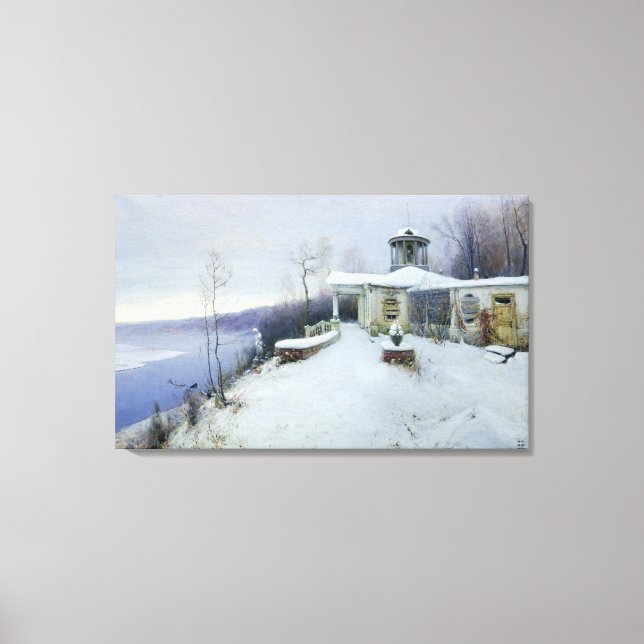 Toile Un manoir déserté (Recto)