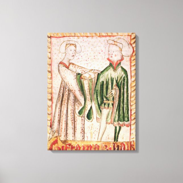 Toile Un mariage (Recto)