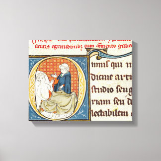 Toile Un médecin diagnostique un patient