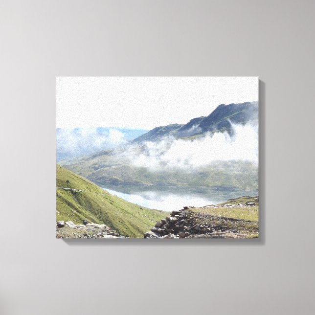 Toile Un Moment Capturé En Snowdonie (Recto)