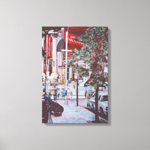 Toile Un moment propice