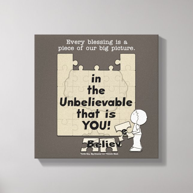 Toile Un morceau de la grande image (Recto)