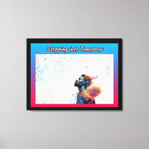 Toile Un pas vers demain