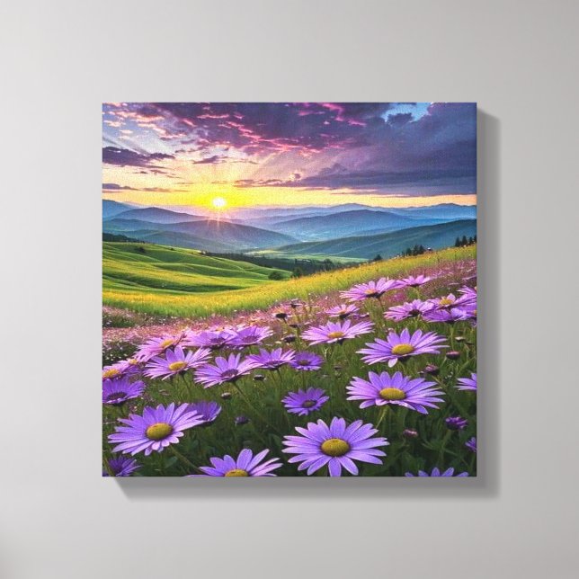 Toile Un paysage naturel exceptionnel avec des sons apai (Recto)
