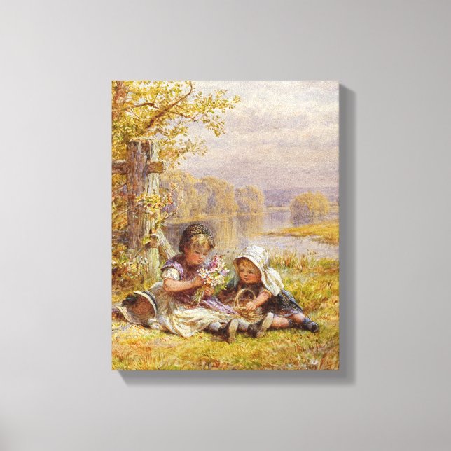 Toile Un posy pour mère, 1867 (Recto)