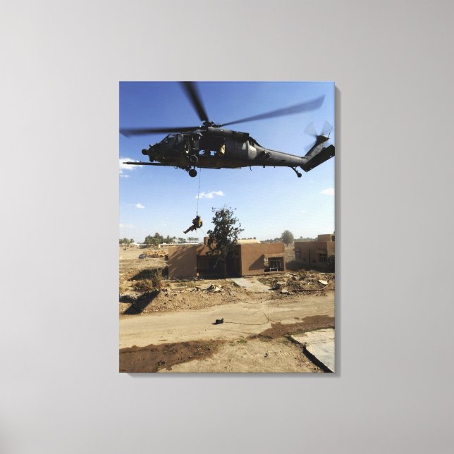 Toile Un rappels pararescueman d'un HH-60 2 (Recto)