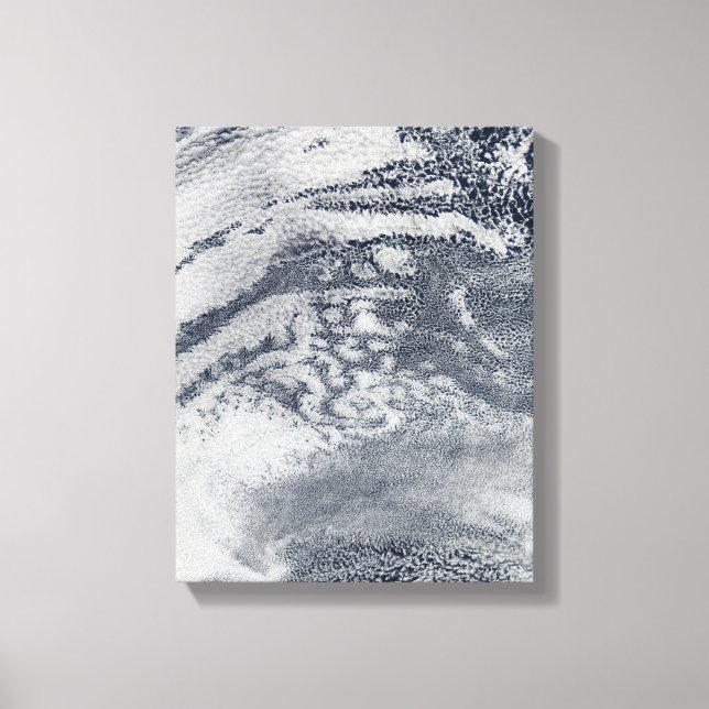 Toile Un réseau de nuages sur l'océan Pacifique (Recto)