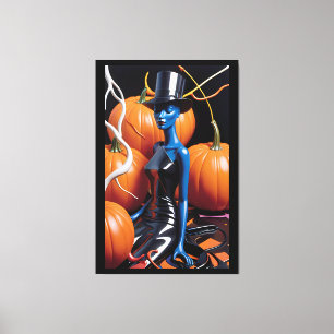 Toile Un rêve d'Halloween - Ken Gage Art