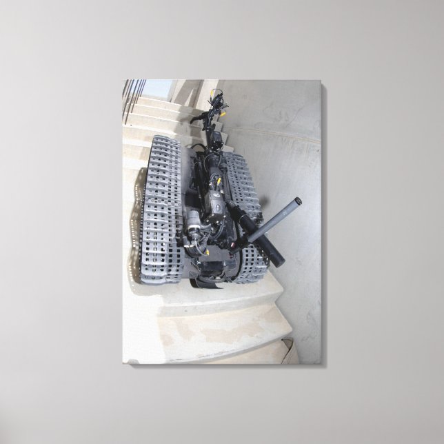 Toile Un robot Talon 3B escalade un vol de stai (Recto)