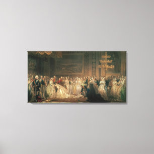 Toile Un salon au palais de St James