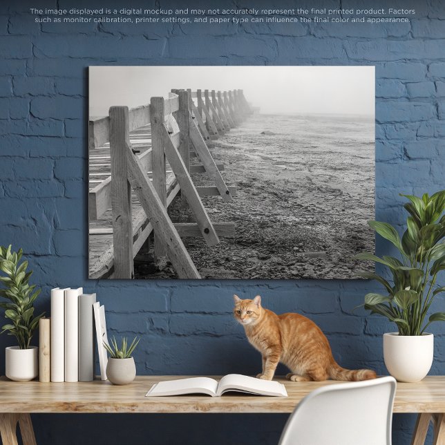 Toile Un sentier Misty Yellowstone (Créateur téléchargé)