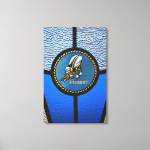 Toile Un seul logo Seabee
