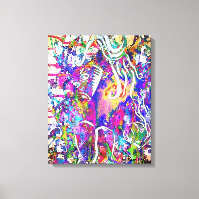 Toile Un verre froid II Peinture murale (Recto)