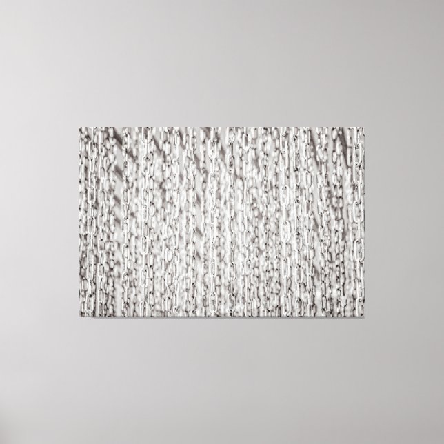 Toile Un Voile De Chaînes Métalliques (Recto)