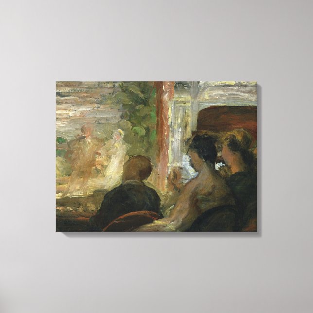 Toile Une boîte au théâtre, vers 1865-70 (Recto)