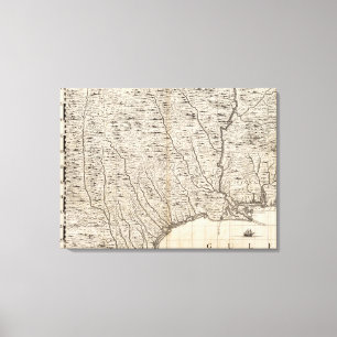 Toile Une carte de l'Empire Britannique en feuille 9 de
